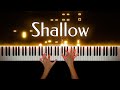 Lady gaga bradley cooper  shallow  piano cover with strings with piano sheet