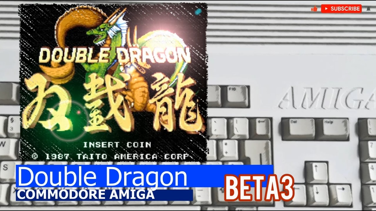 Commodore Amiga -=Double Dragon=- beta 3 - full gameplay - YouTube