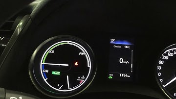 Hybrid Camry lane departure alerts and pre crash sensors on (LDA & PCS) 2017