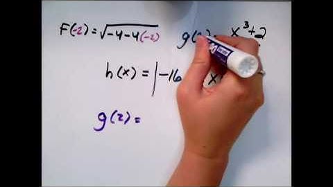 Evaluating functions, absolute value, rational, radical