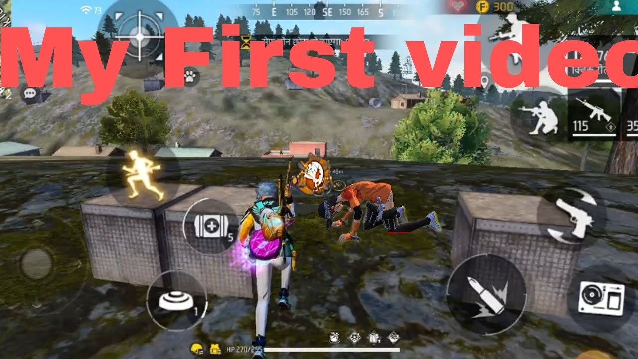free fire my first video