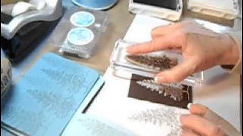 Dryer Sheet Reversed Stamping  Lovely as a Tree 3D