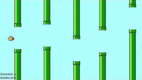 Python AI Learns To Play Flappy Bird! | Python NEAT and Pygame