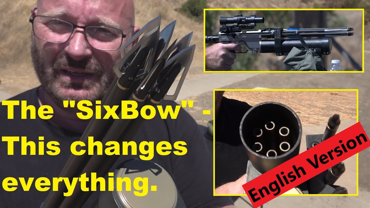 Pump Action Gatling 440 fps Arrow Gun! Amazing.