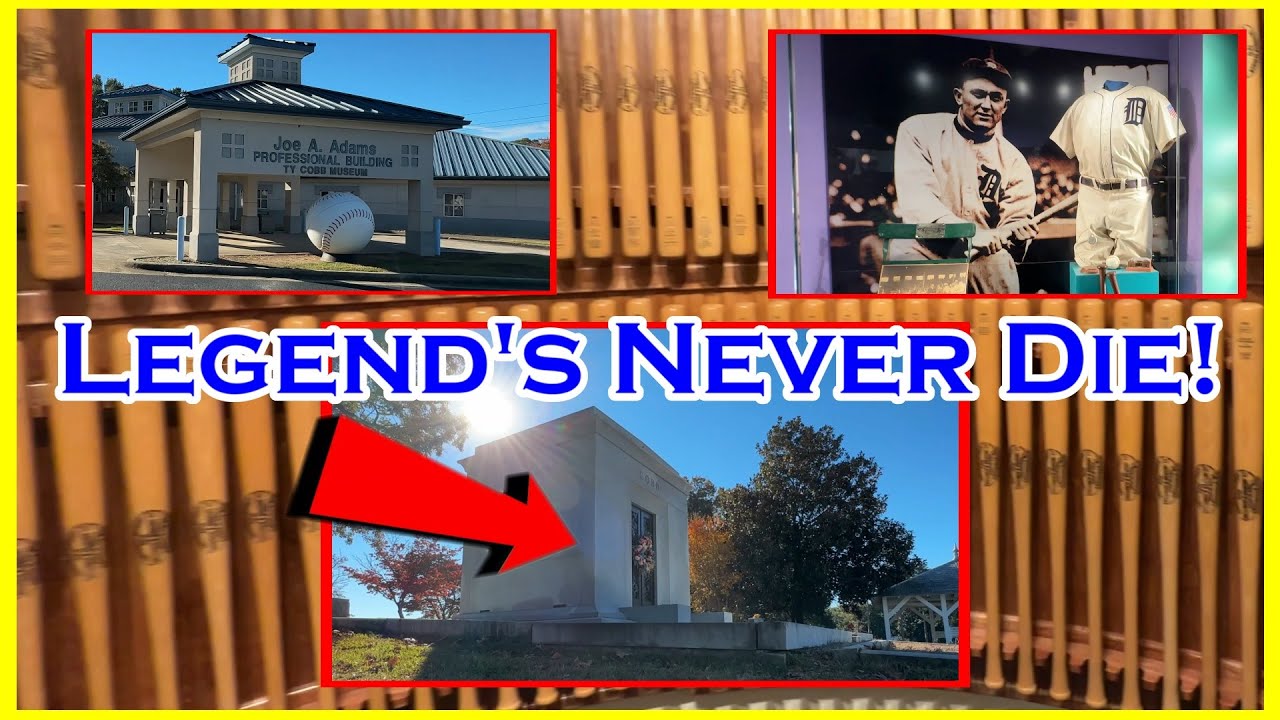 Ty Cobb Baseball Museum! 2023, Royston, YouTube