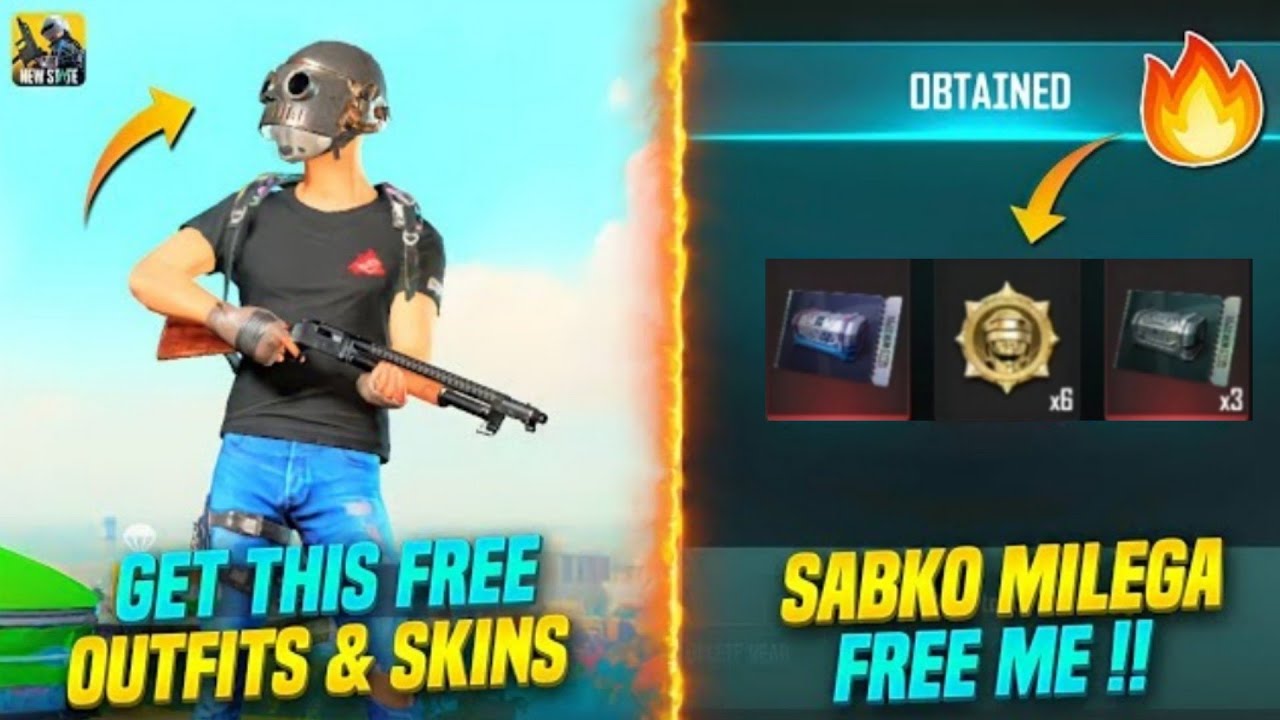 आगया 🥳 REDEEM CODE PUBG NEW STATE FREE OUTFIT AND CRATE COUPON | TODAY NEW REDEEM CODE