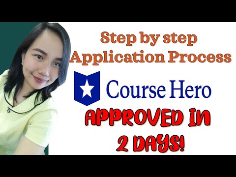 How to apply as a tutor in Course Hero (2021)