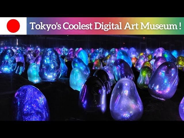 Teamlab in Tokyo】Let's Go to The Planets & Enjoy The