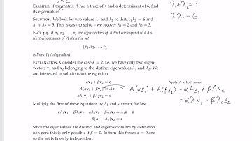 page 66 linearly independent eigenvectors