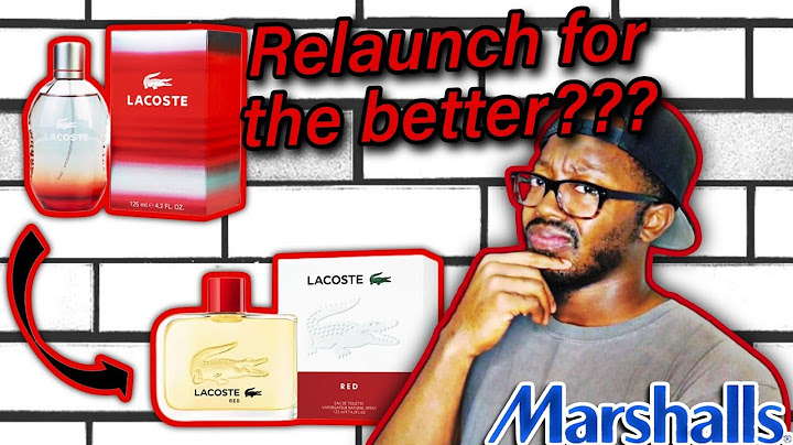 Lacoste red eau de toilette pour homme spray đánh giá