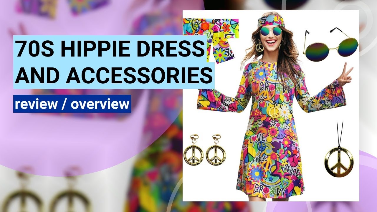 70s Hippie Dress Costume Review: Perfect Retro Outfit for Your Next Party!