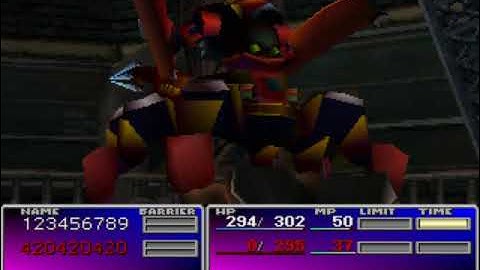 FFVII - Solo Rotating Character No EXP Challenge, Part 1: Guard Scorpion