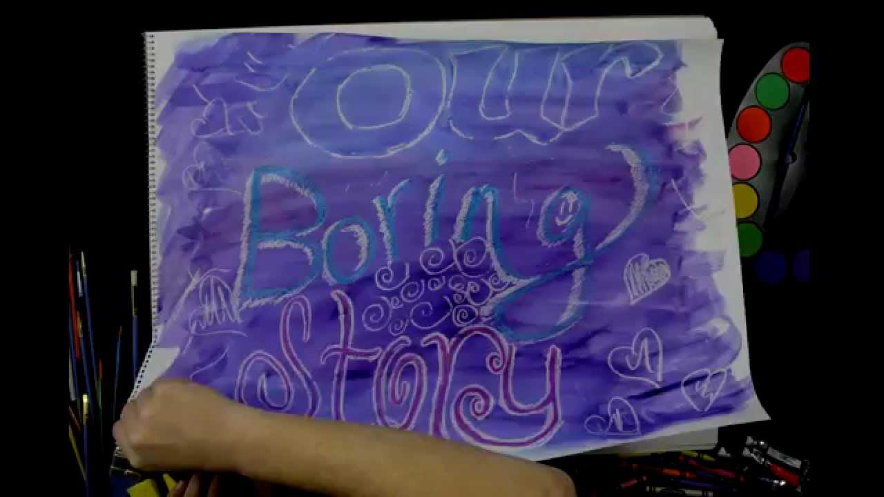 Our Boring Story lyric video by Zoë Rae - Original Song