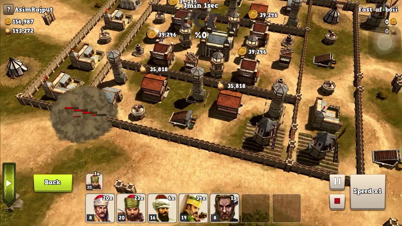 Destroying anti-miner base 🔥(Ottoman wars gameplay)