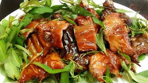 Làm chuột đồng xào khế/chuột đồng chiên cực ngon/ món ngon lạ miệng từ chuột đồng