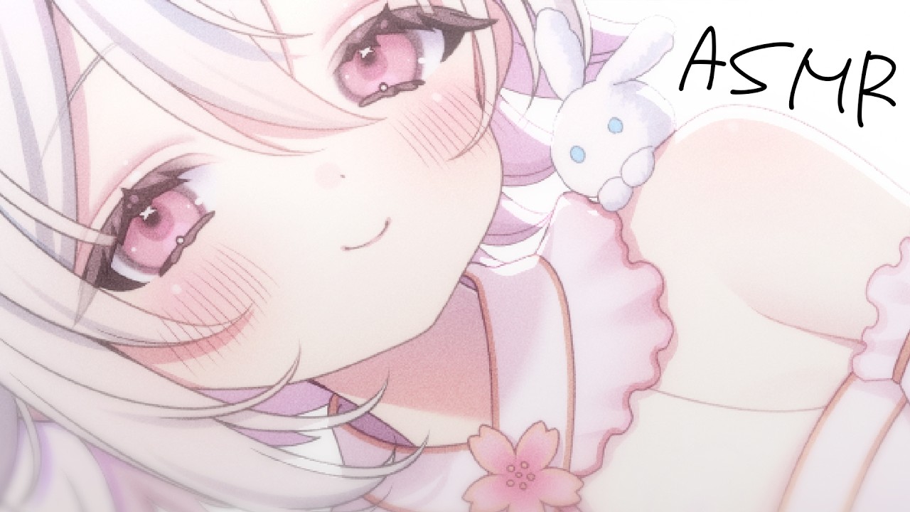 🌸꒰ASMR￤3Dio꒱耳から脳まであまあまに癒しつくす🤍 なでなで/耳かき/マッサージ/耳ふぅ/囁き/binaural/Whispering/広告なし꒰新人Vtuber￤#桜儚うと꒱🌸