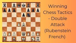 Winning Chess Tactics   DOUBLE ATTACK