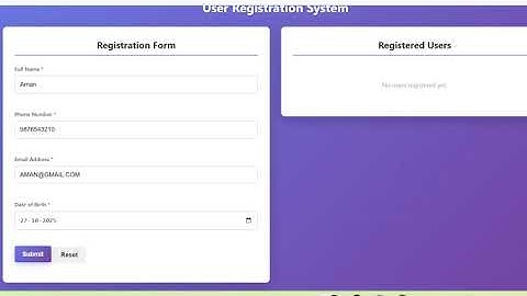 CRUD Operations in PHP | Creating Reading  #crudoperations