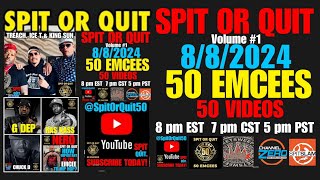 SPIT OR QUIT VOL #1 50 Emcees Honoring DJ KAYSLAY: THE LEGACY