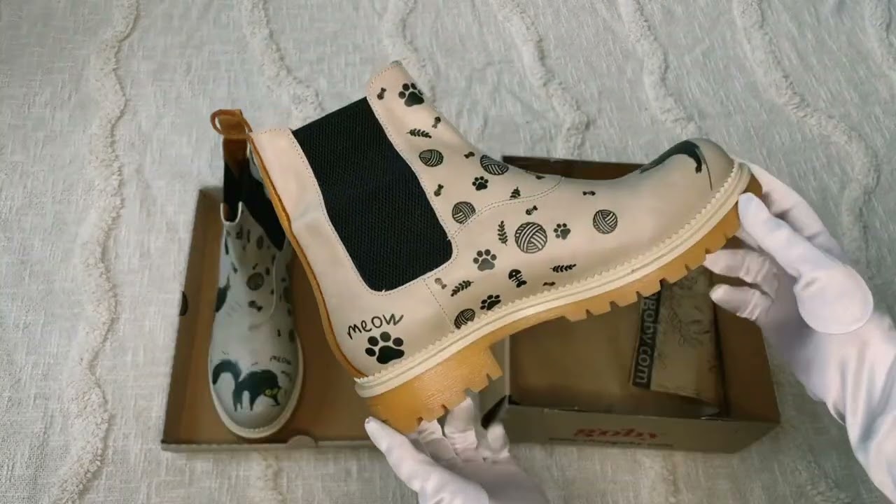 Unboxing: nové boty s černou kočkou NJR507