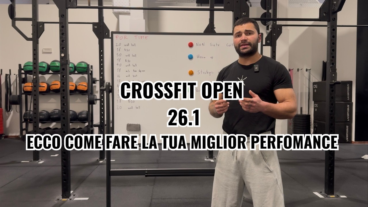 CrossFit Open 26.1 come affrontarlo da Atleta Intelligente