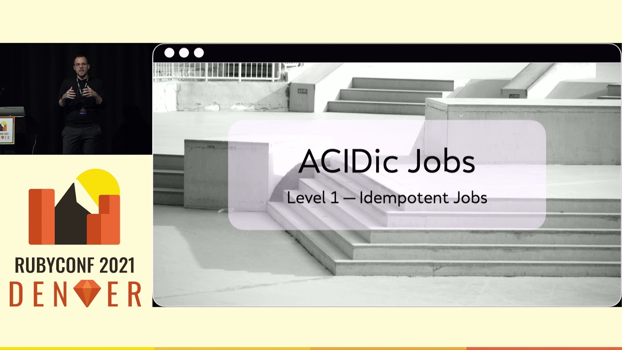 RubyConf 2021 - Acidic Jobs: A Layman's Guide to Job Bliss by Stephen Margheim