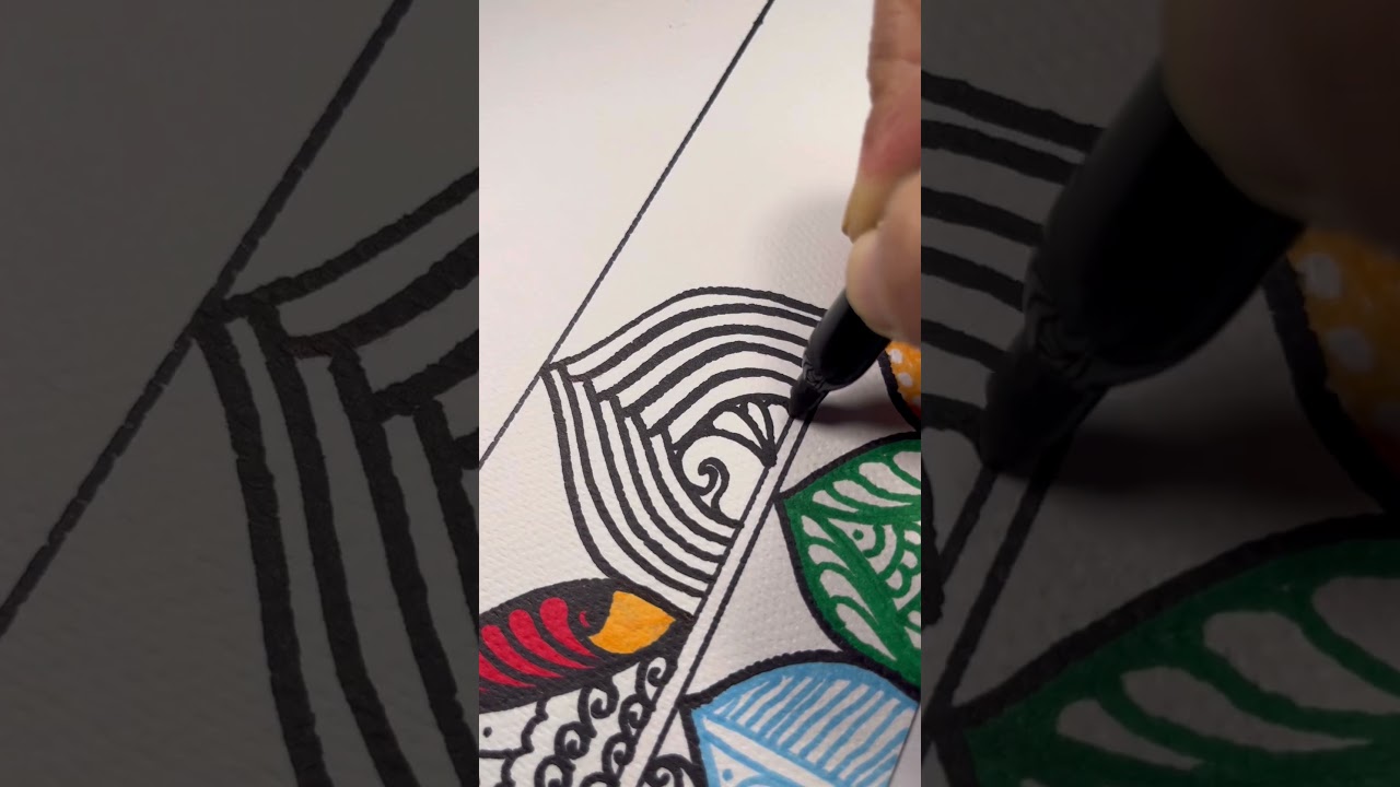 Easy Mandala Pattern✍🏻 