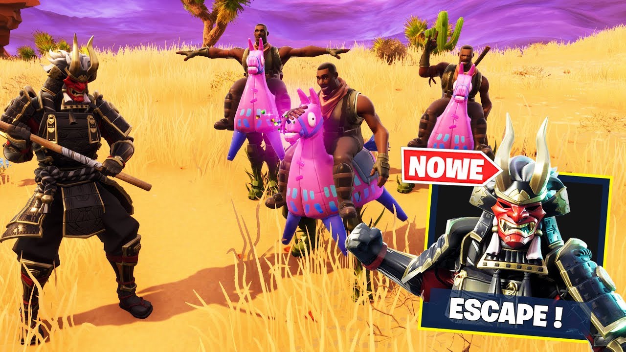 🔥NOWY ESCAPE - UCIECZKA SZABLO-ZĘBNEGO SZOGUNA 👹 | Fortnite Battle Royale escape map fortnite