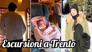 Cecilia Rodriguez E Ignazio Moser, Escursioni Sulla Neve Con Clara Isabel A Trento