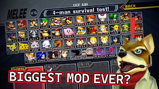 This Melee mod has 46 CHARACTERS!