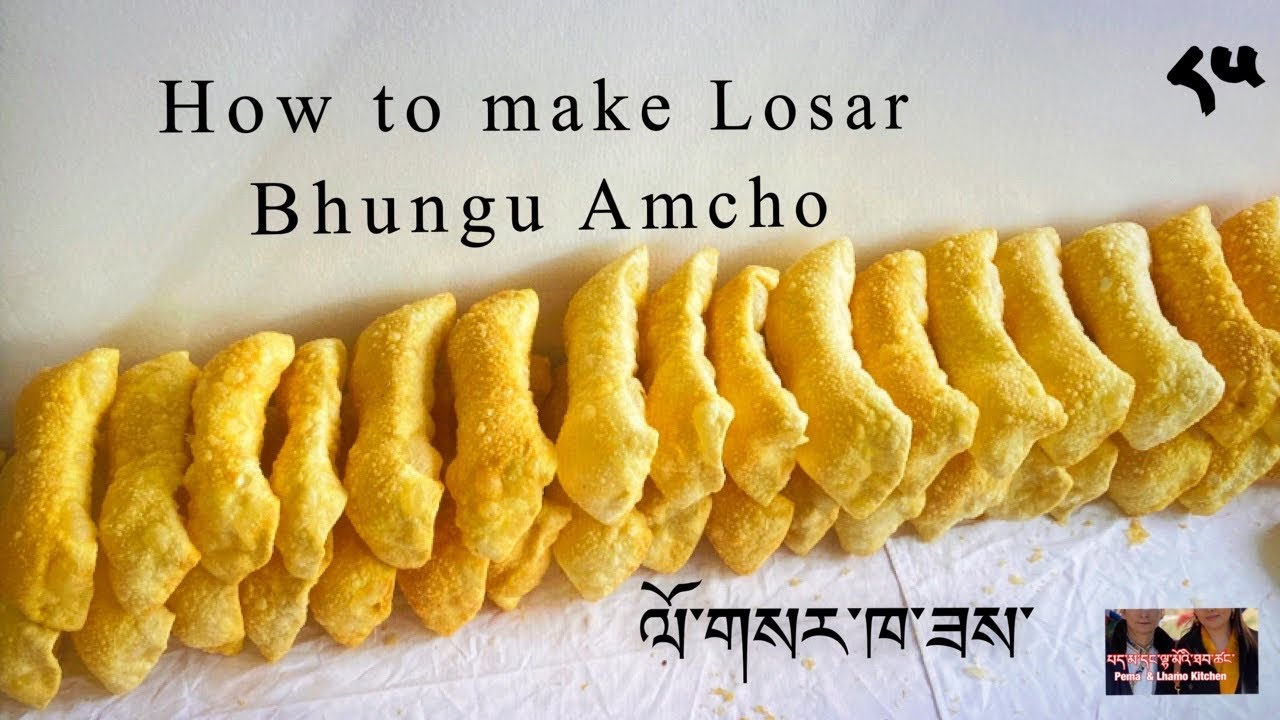 How To Make / Tibetan Losar Bhungu Amchok