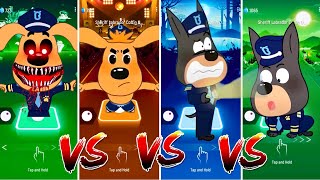 Sheriff Labrador Team 🆚️ Sheriff Labrador Exe Team. Who Is Best? by Tiles Hop Fun! 11,128 views 11 days ago 5 minutes, 29 seconds