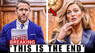 Blake Lively LOSES IT After Ryan Reynolds Files for Divorce! This Changes Everything!
