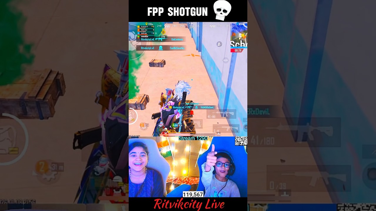 FPP Shotgun = One Pump, Four Dump 💀 | 1v4 Clutch 