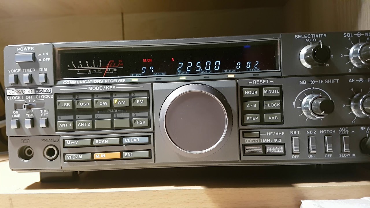 KENWOOD R-5000.  Прием на длинных волнах
