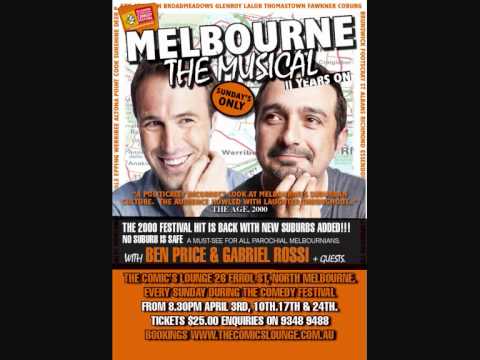 Melbourne the Musical 11 Years on! Ad