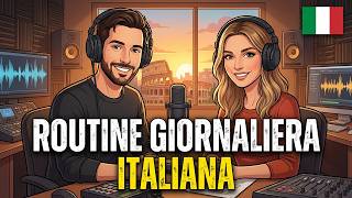 Italian Daily Routine | Italian Listening Practice for Begginners #italianpodcast