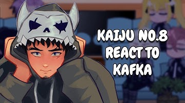 Kaiju No.8 React To Kafka Hibino || Gacha React