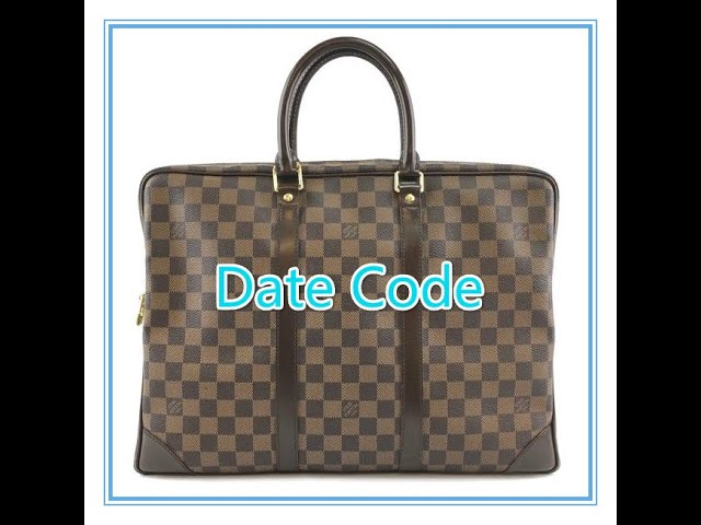 Date Code & Stamp] Louis Vuitton Duomo Handbag Damier Ébène Canvas