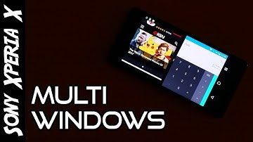 💡Sony Xperia X Tips🔨: Multi Windows/Split Screen! 📱[4K]