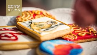 Monkey cookie for New Year Eve