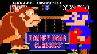 [NES] NES Simulator Donkey Kong jr. 1981 gameplay full stage classic screenshot 5