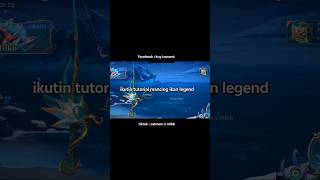 nih tutorial dapat ikan legend di mlbb #mlbb
