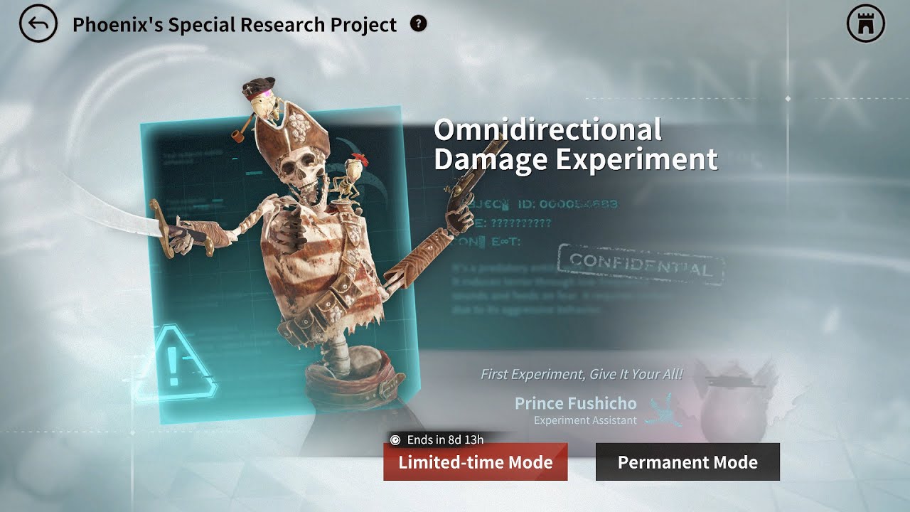 Rise of Eros  Phoenix's Special Research Project Limited-time Mode Week1 2025.07.26