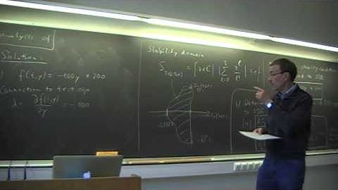 Lecture 23 - Part b: Stability Condition for Runge-Kutta Method