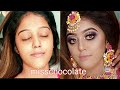 holud bridal Makeup tutorial | misschocolate |Nadia's Makeover