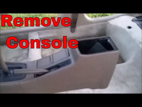How to 1997 Toyota Camry Remove Console