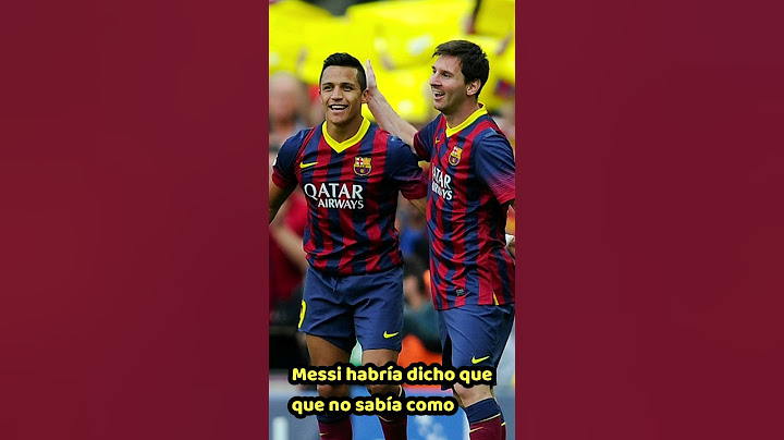 Messi ninguneo a Alexis Sanchez en el Barcelona #shorts