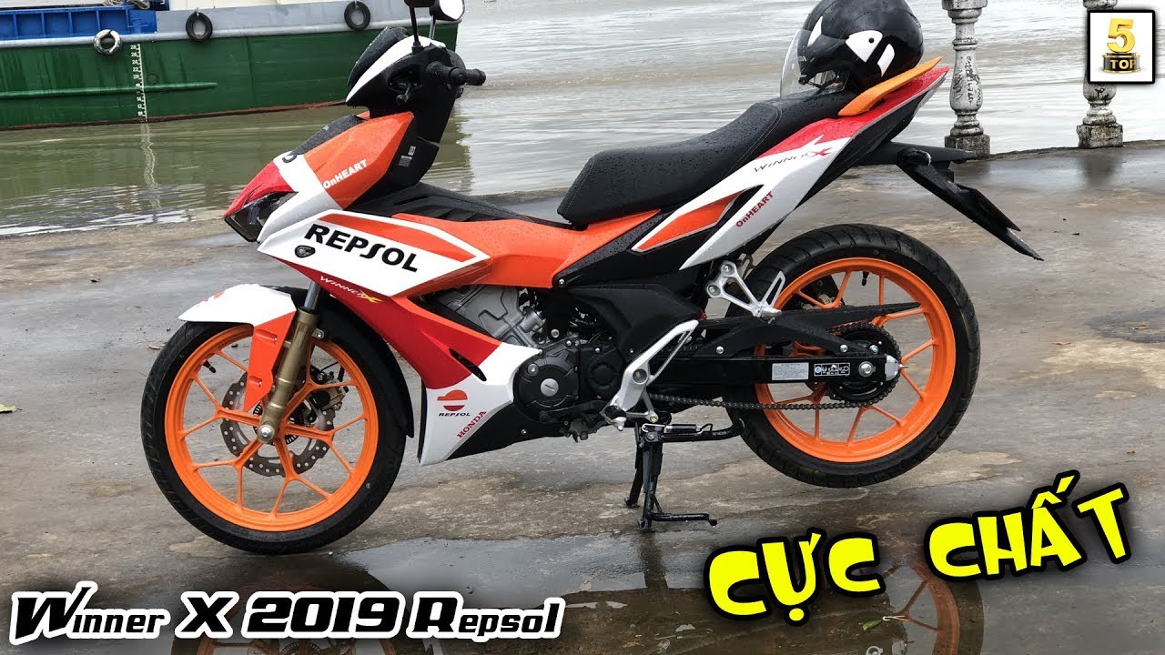 Cực CHẤT với Winner X 2019 Repsol  Winner X Repsol tại Honda Hồng Đức 6   Cần Thơ  TOP 5 ĐAM MÊ  YouTube