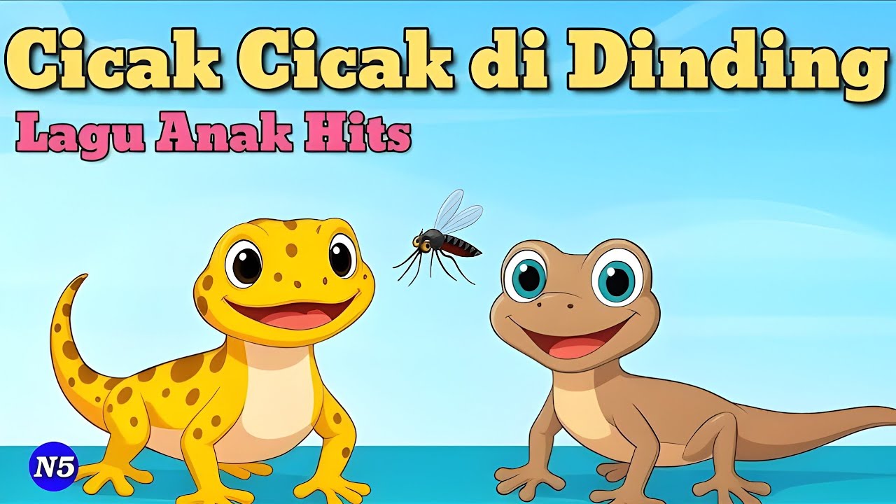 Cicak Cicak di Dinding - Lagu Anak Anak - Lagu Anak Indonesia Populer